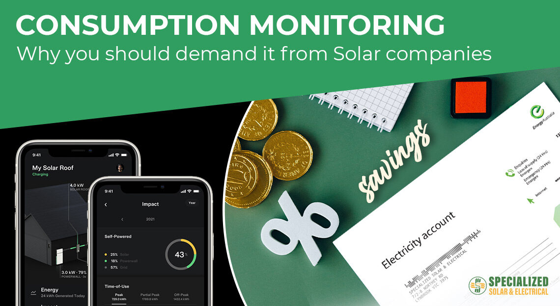 Consumption Monitoring - Why you should demand it from Solar companies.