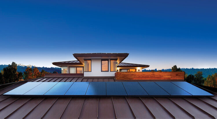 Sunpower Solar Panels on Roof