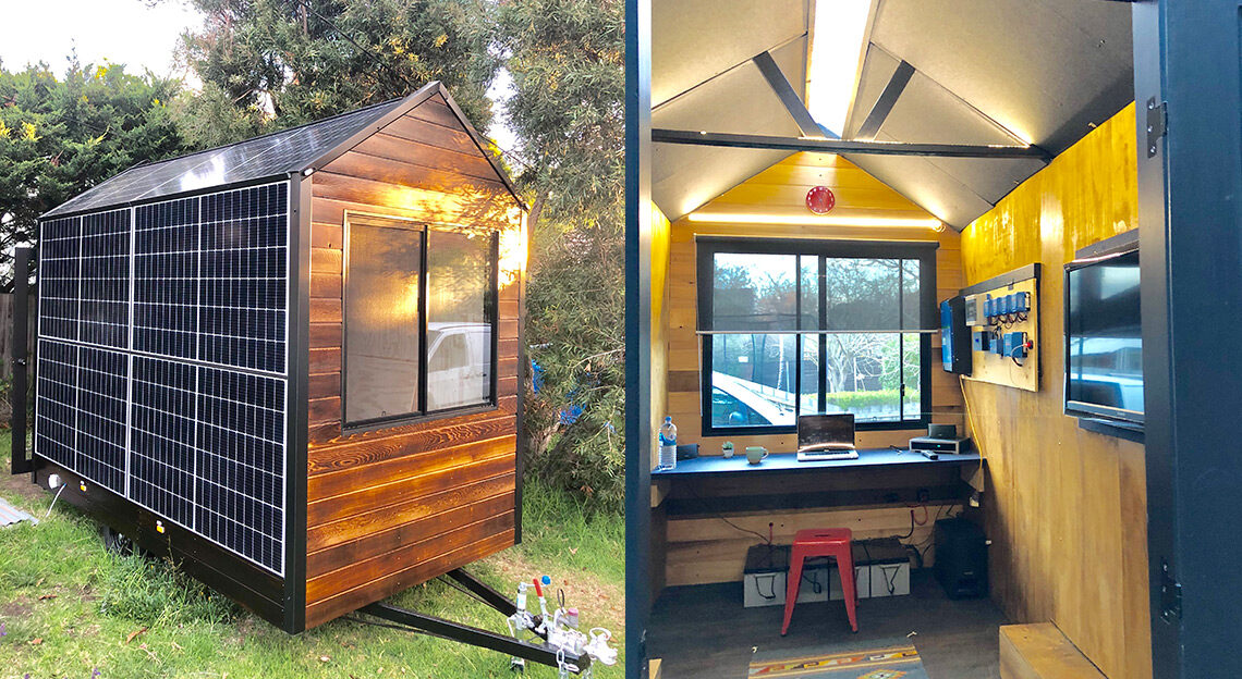 Tiny House: Solar Ark - exterior and interior